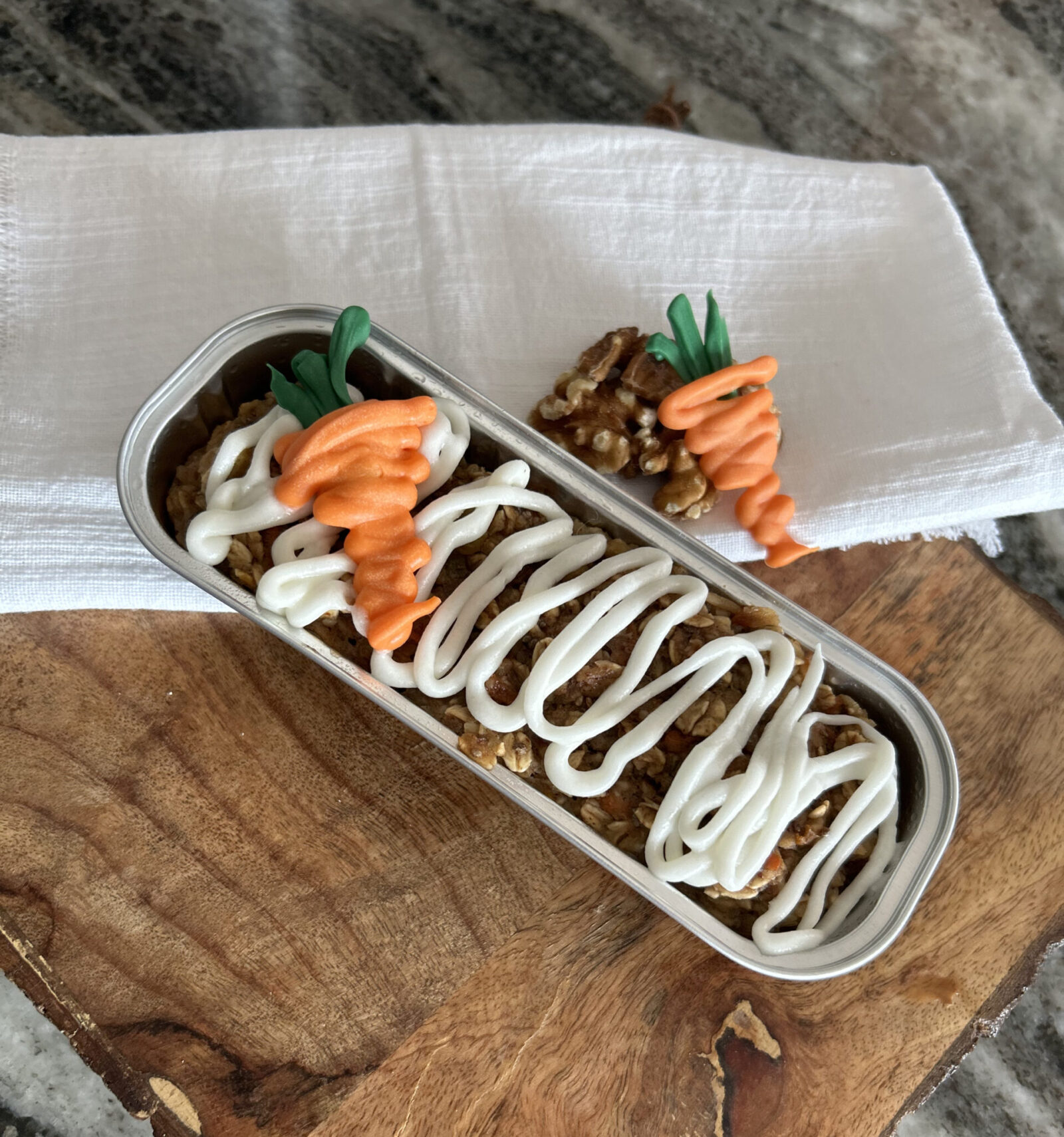 Carrot Cake Baked Oatmeal