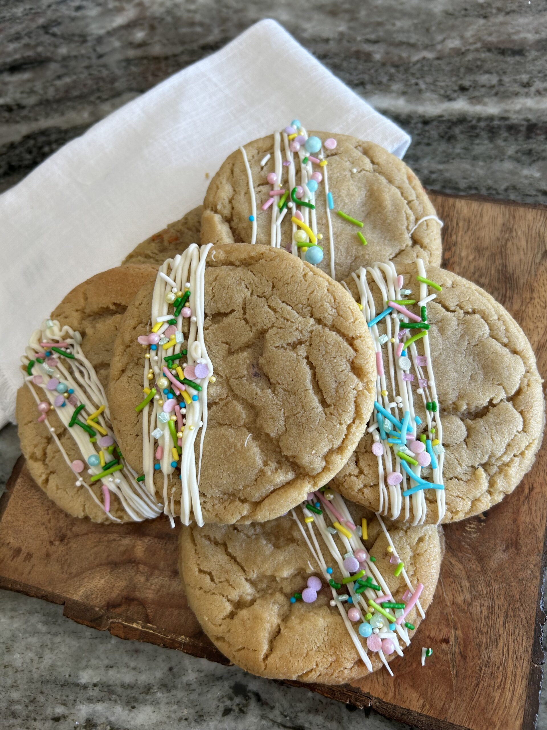 Strawberry Pop Tart Cookies