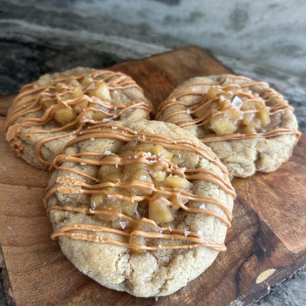 Salted Caramel Apple Pie Cookie
