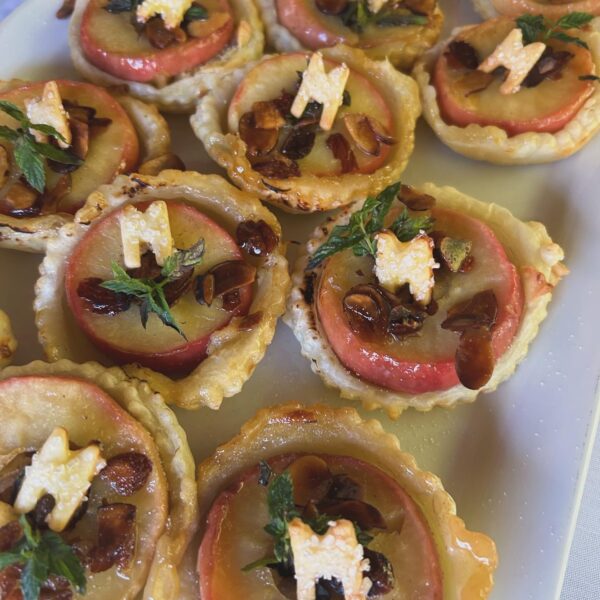 Almond Apple Puff Tarts