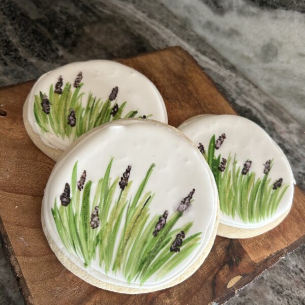 Hand Painted Flower Sugar Cookies