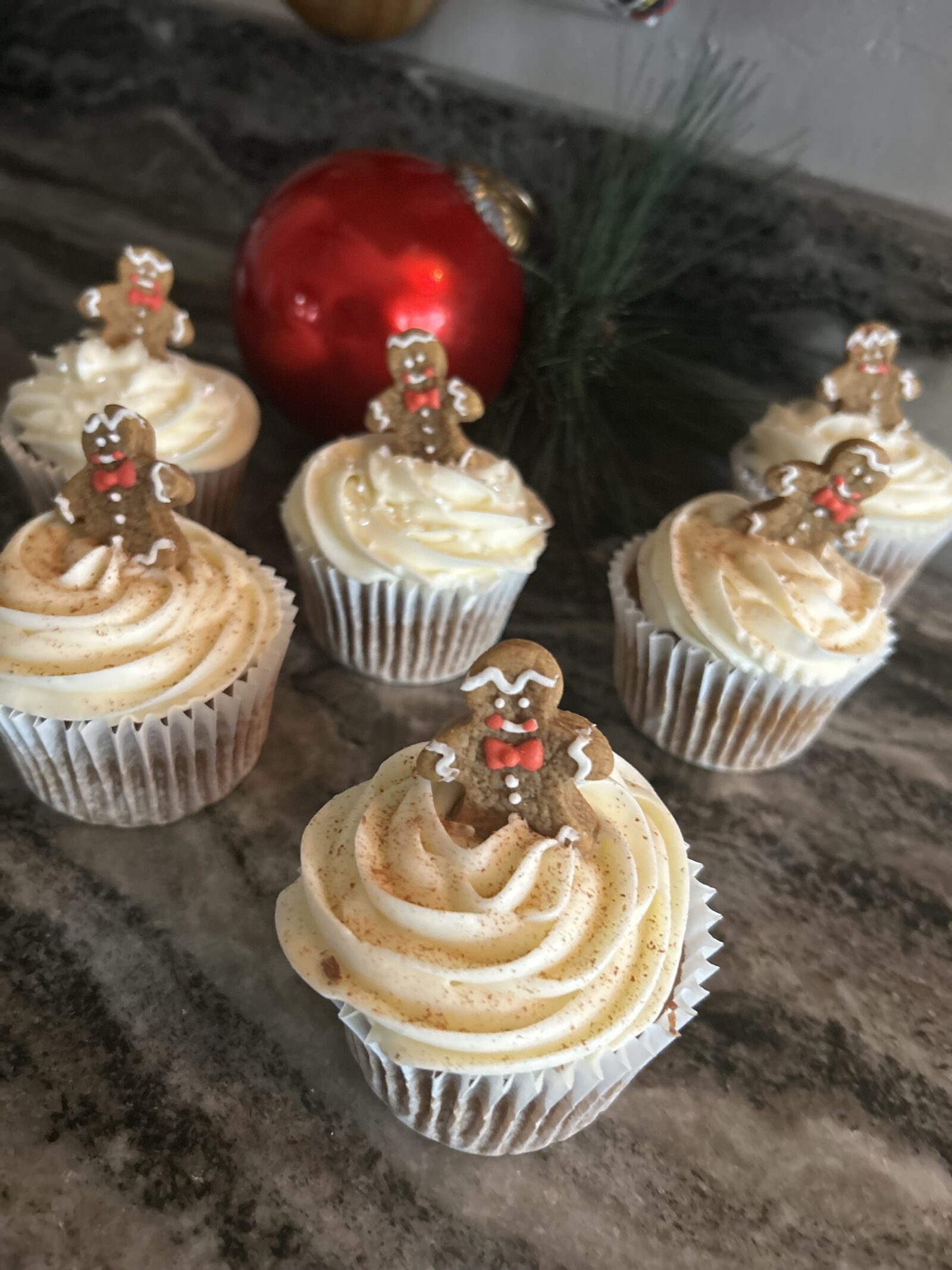 Gingerbread Cupcakes