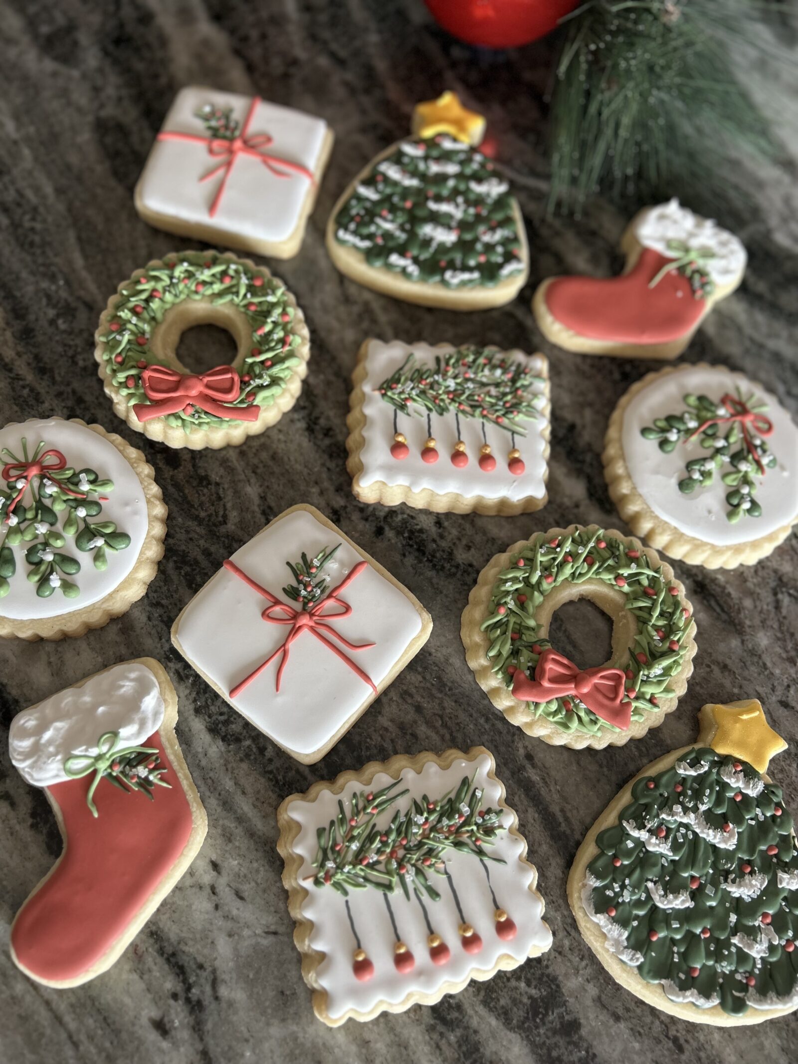 Custom Christmas Sugar Cookies