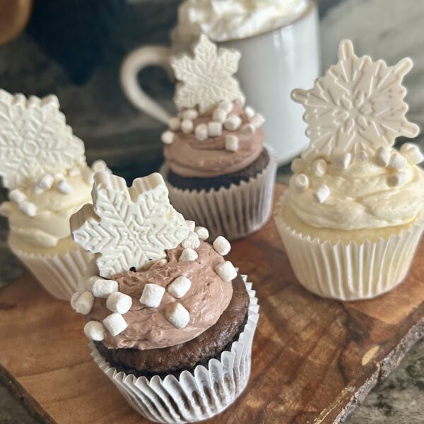 Hot Cocoa Cupcakes