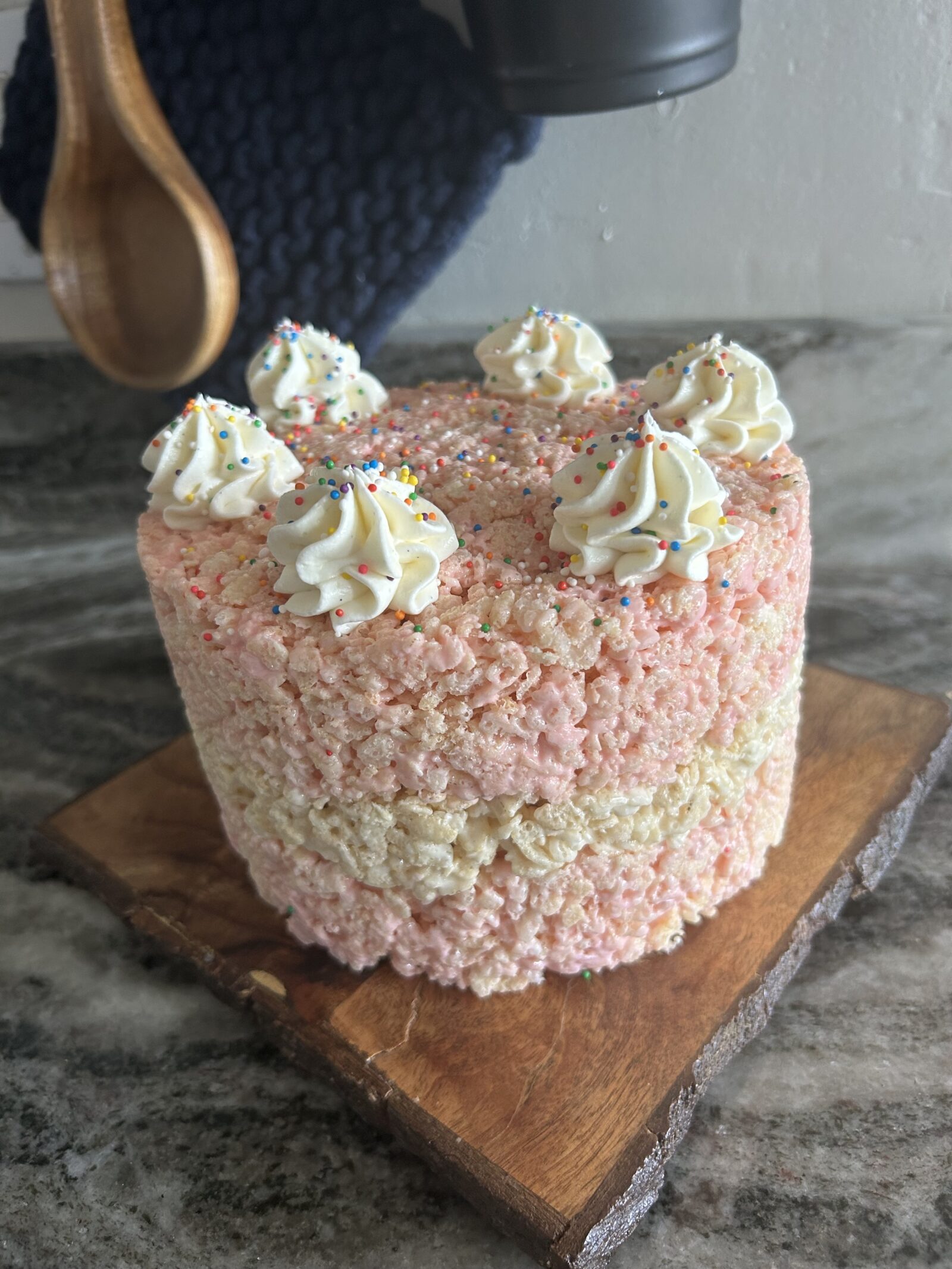 Rice Krispy Treat Cake