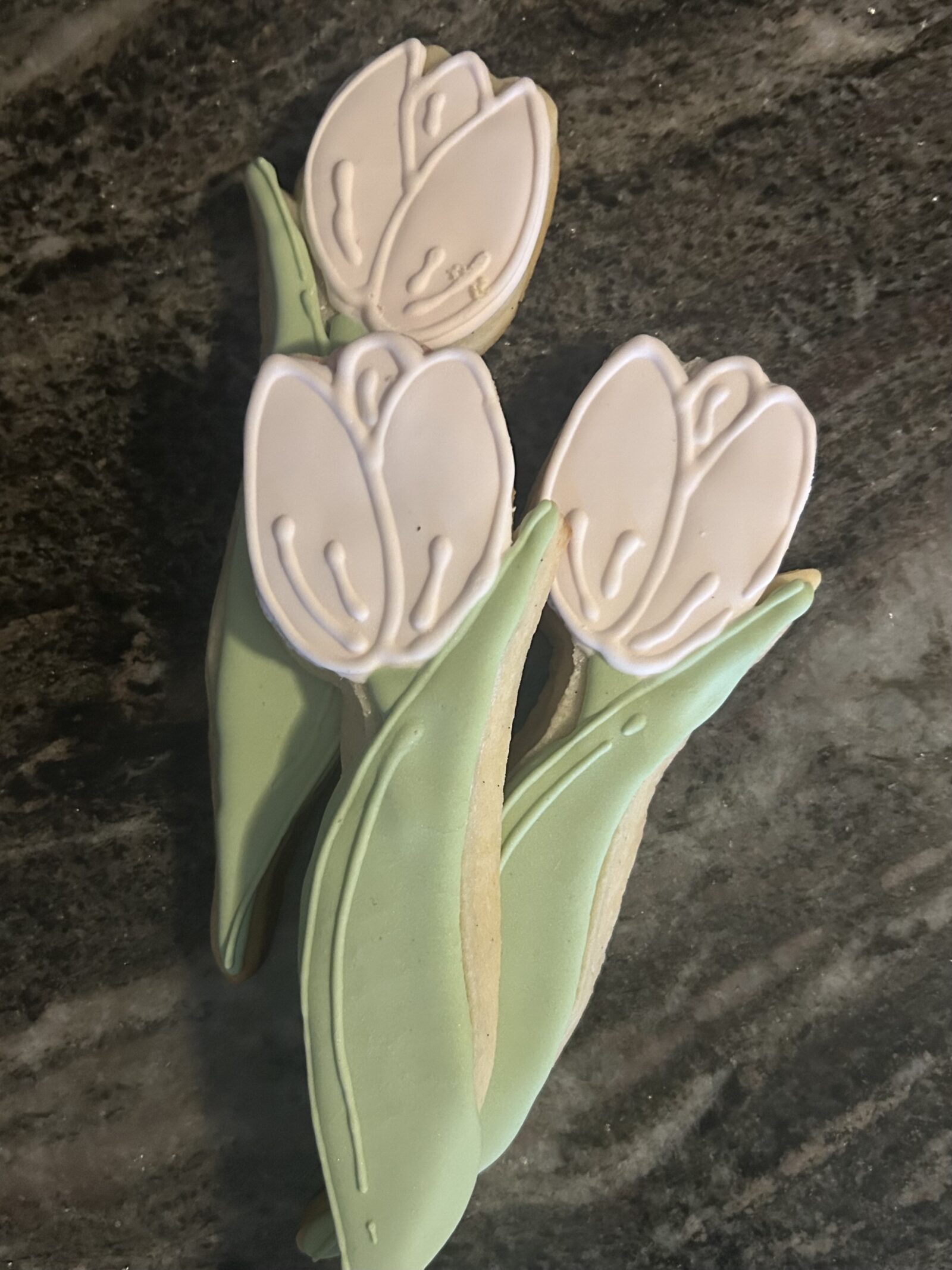 Tulip Sugar Cookie Bouquet - Image 2