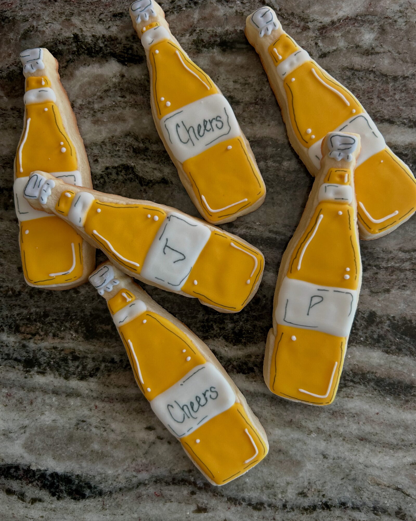 Beer Bottle Sugar Cookies
