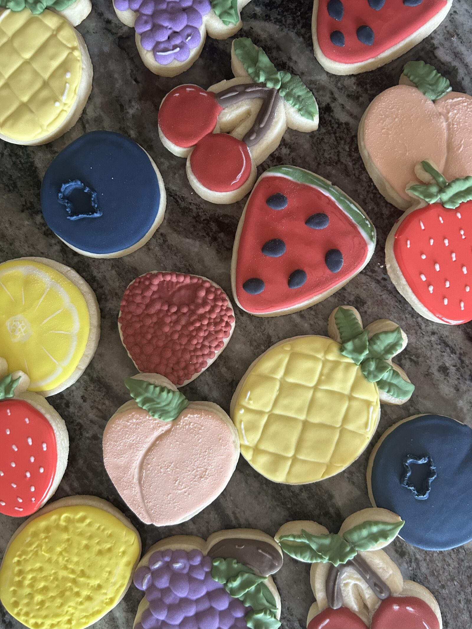 Summer Fruit Sugar Cookies