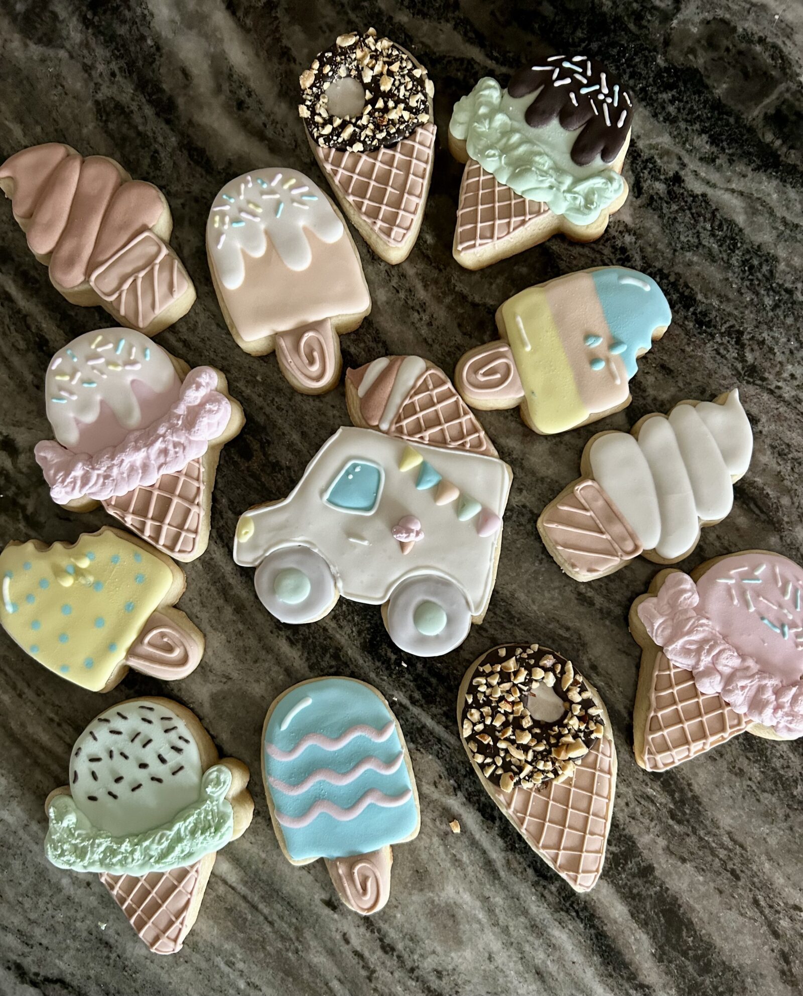 Ice Cream Sugar Cookies