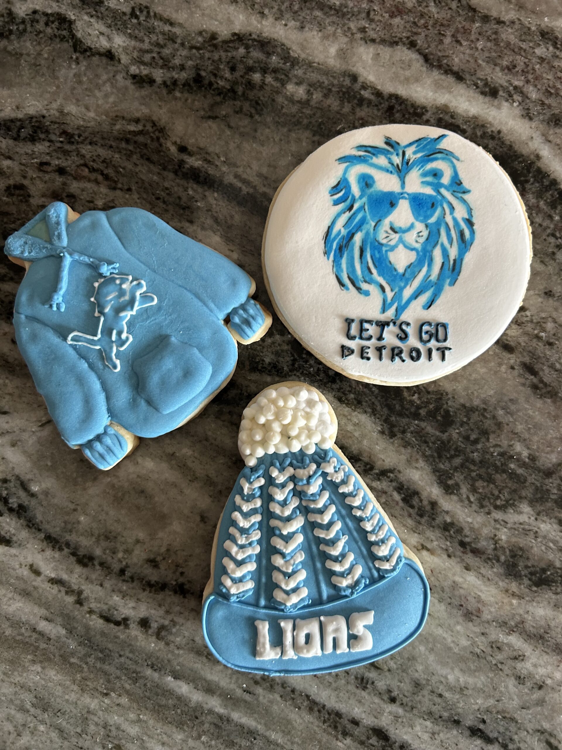 Detroit Lions Sugar Cookies - Image 2