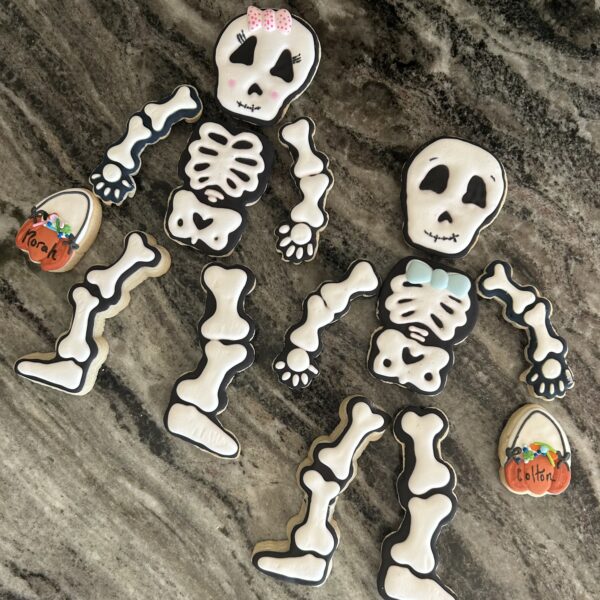 Skeleton Sugar Cookie Set