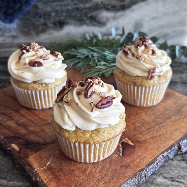 Butter Pecan Cupcakes
