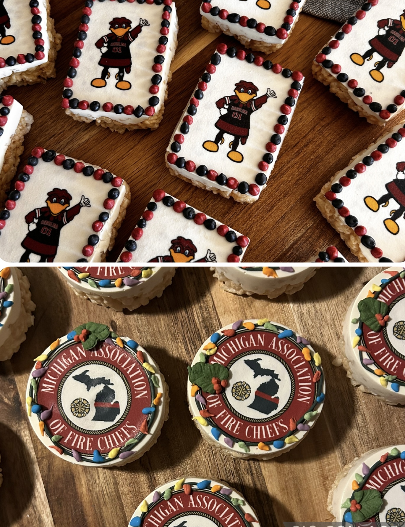 Custom Rice Krispy Treats