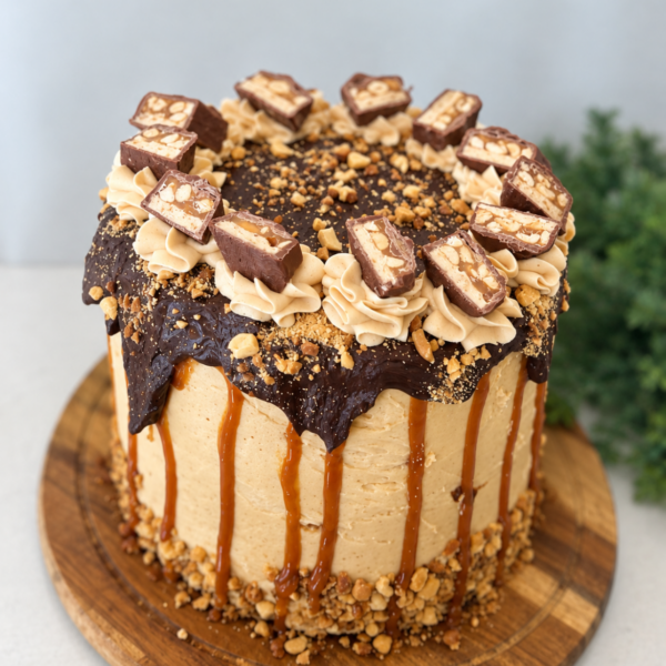 Snickers Chocolate Cake
